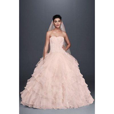 Oleg Cassini Wedding Dresses Ruffles