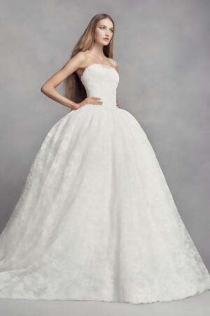 White By Vera Corded Lace Wedding Dress Style Vw351372 From Email This