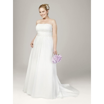 Chiffon A Line With Beaded Lace On Empire Style Ai13011249 From