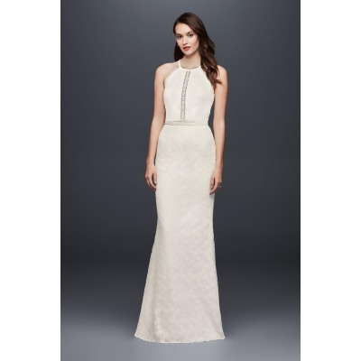 David's Bridal Sheath Wedding Dress