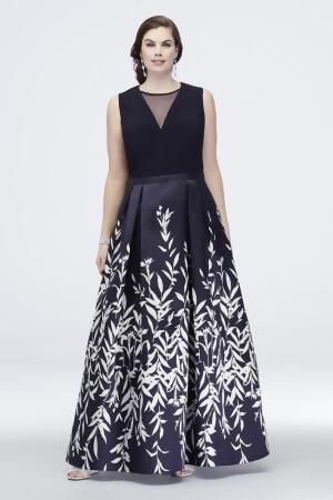 gown style for plus size