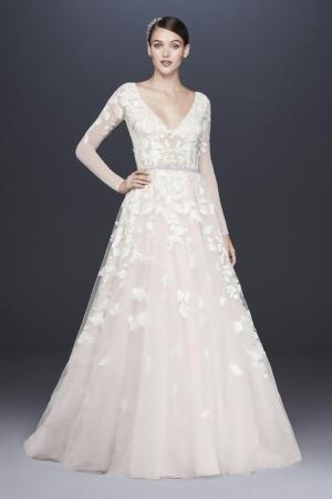 petite wedding dresses with sleeves