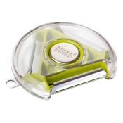 Joseph Joseph Rotary Peeler Compact 3-in-1 Peeler with Rotating Blades - Green Joseph Joseph Rotary Peeler Compact 3-in-1 Peeler with Rotating Blades - Green