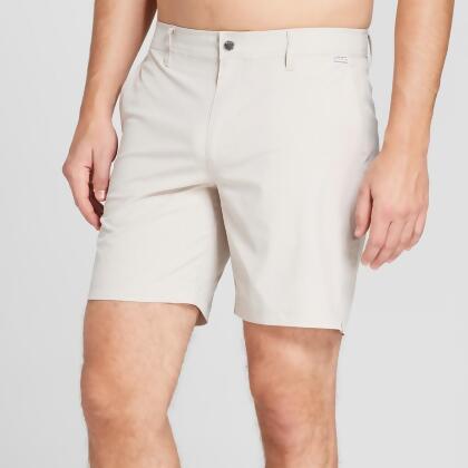 khaki swim trunks