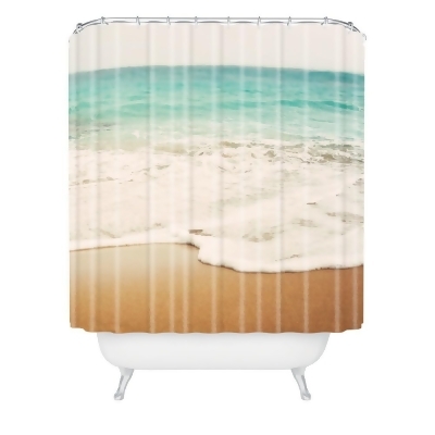 Bree Madden Ombre Beach Shower Curtain Buff Beige Deny Designs