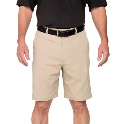 Men S Pebble Beach Clic Fit Dobby Diamond Cargo Performance Golf Men S Pebble Beach Clic Fit Dobby Diamond Cargo Performance Golf Shorts Size 40 Med Beige