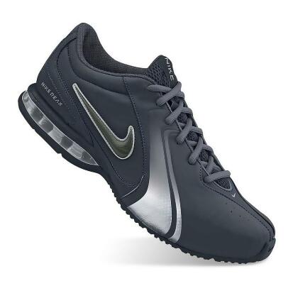 Nike REAX RUN in black lime green men's running shoes #SE012645 Nike REAX RUN in black lime green men's running shoes #SE012645