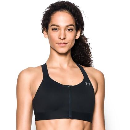 under armour zip bra