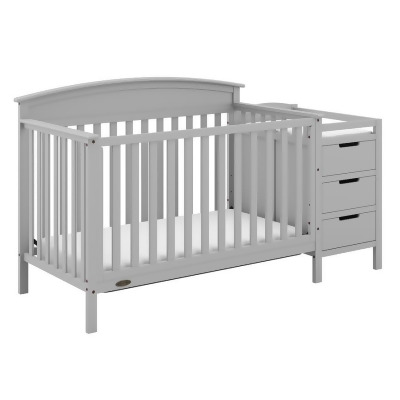 grey graco convertible crib