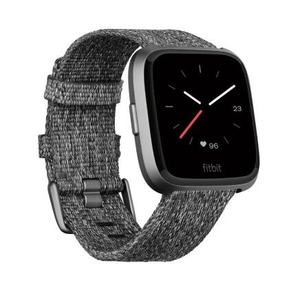 fitbit versa smartwatch black