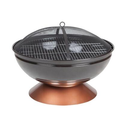 Fire Sense Degano Round Outdoor Fire Pit Black From Kohl S At