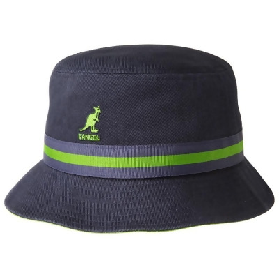 blue kangol bucket hat