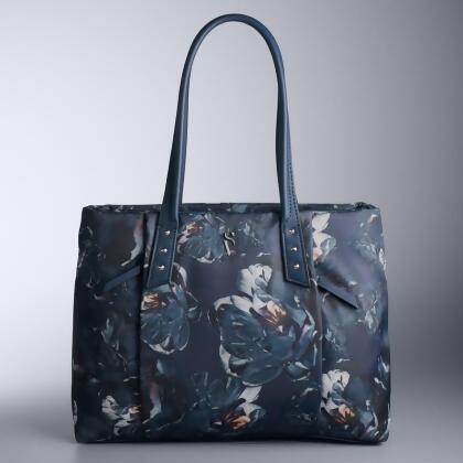 Simply Vera Freja Tote Bag Women S Light Blue