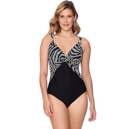 croft and barrow one piece swimsuits