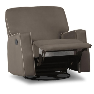 Delta Children Caleb Nursery Recliner Glider Swivel Chair Lt