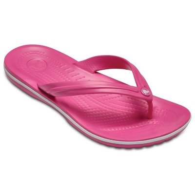 purple crocs flip flops