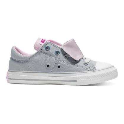 converse double tongue grey