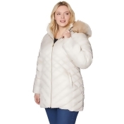 women's halitech hooded heavyweight puffer jacket