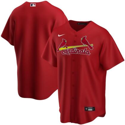 Youth Nike Red St. Louis Cardinals Alternate 2020 Replica Team Jersey, Boy&#39;s, Size: YTH Large ...