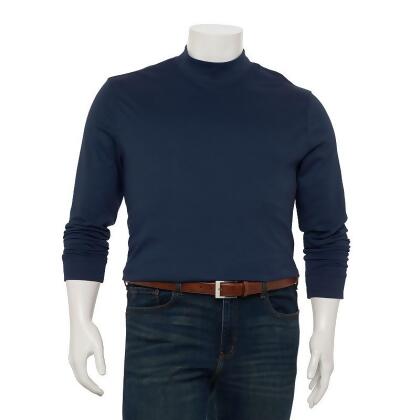 croft and barrow mens mock turtleneck