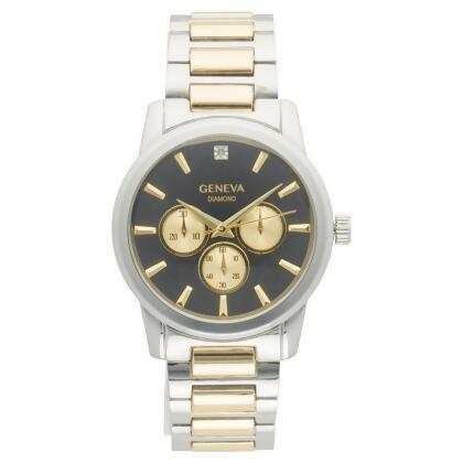 geneva men's diamond accent watch kl8088gu