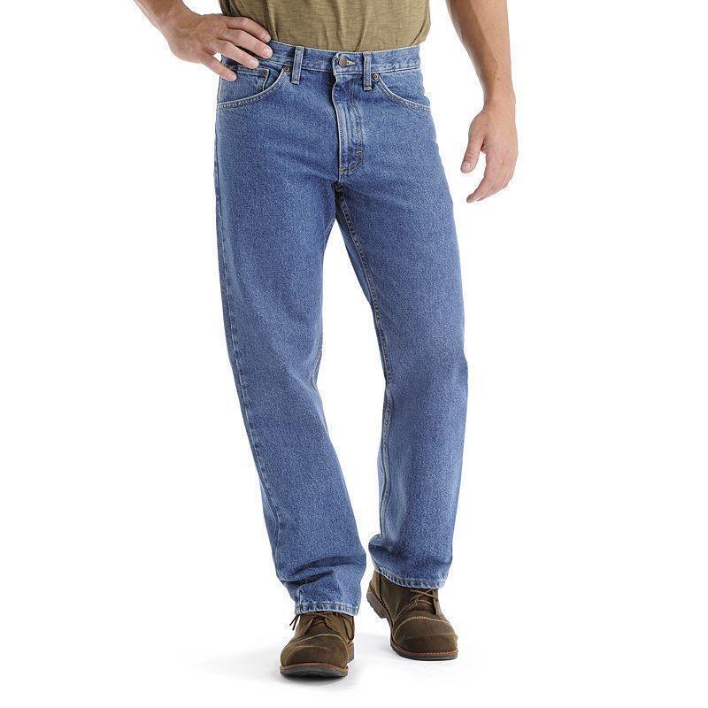 Big & Tall Lee Regular Straight-Leg Jeans, Men's, Size: 48X30, Blue ...