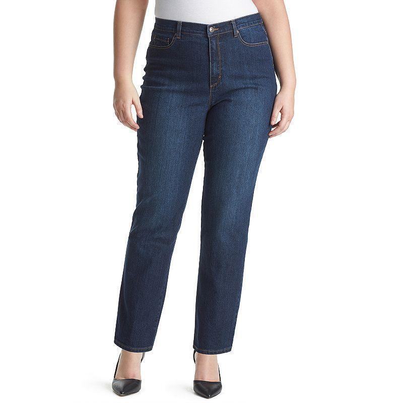 Plus Size Gloria Vanderbilt Amanda Classic Tapered Jeans, Women's, Size ...
