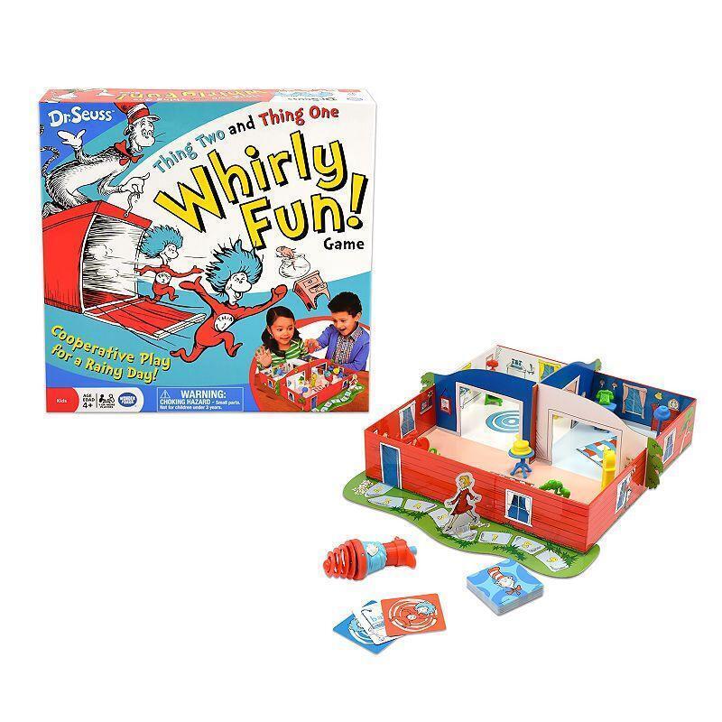 Seuss Thing Two And Thing One Whirly Fun Board Game Dr
