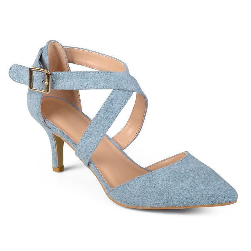 kohls blue heels