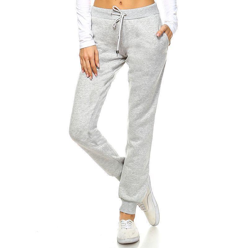 light grey womens joggers