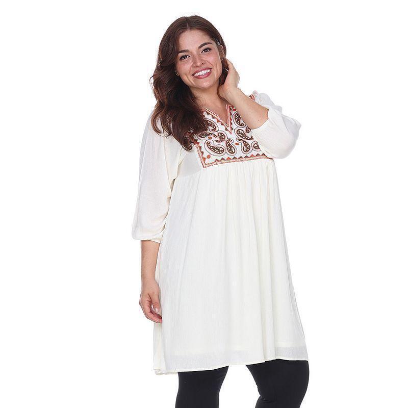 smock dress embroidered