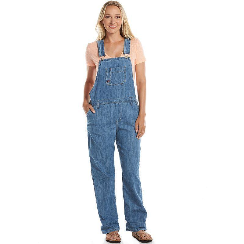 dickies women's relaxed fit bib overalls