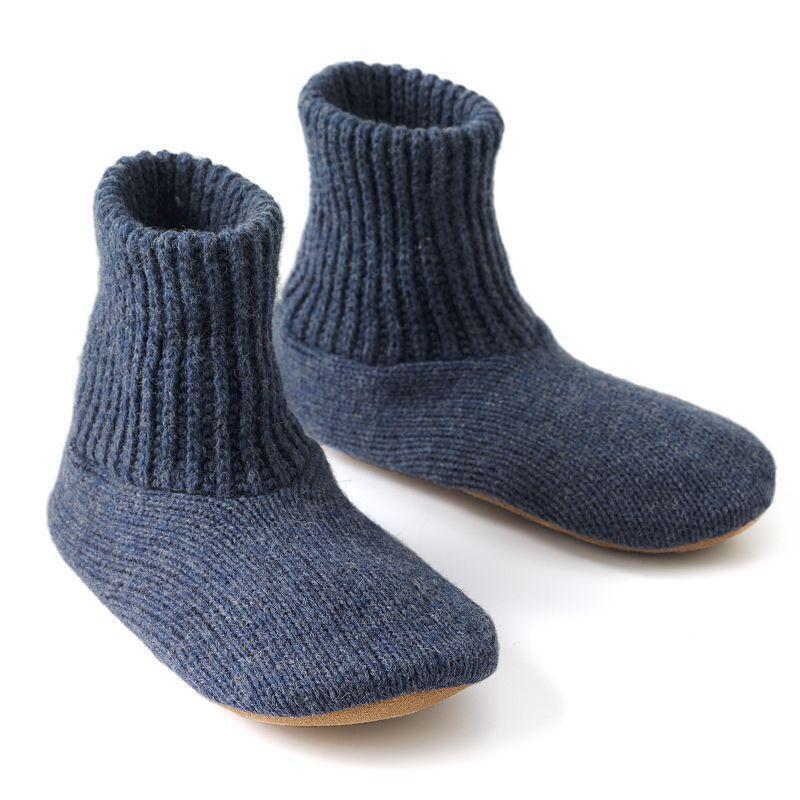 Nordic Knit Bootie Slipper Socks 
