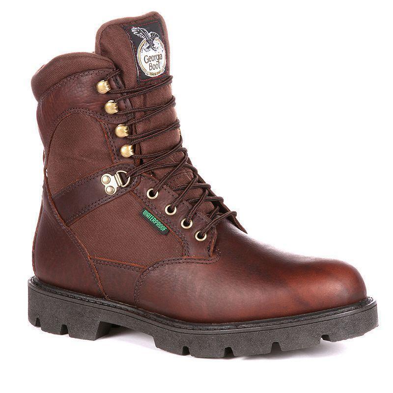Waterproof Insulated Work Boots, Size 