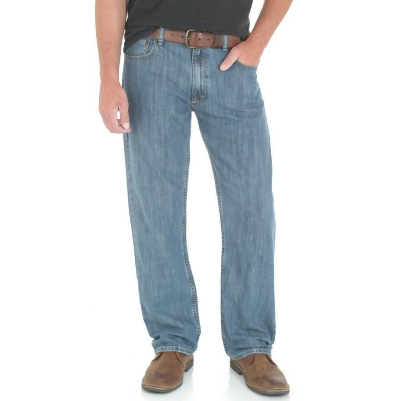 mens wrangler loose fit jeans