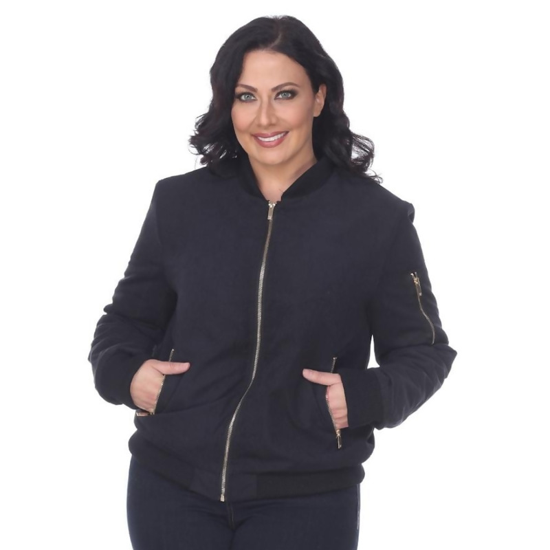 plus size bomber jacket womens