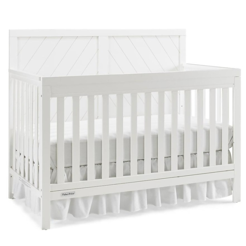fisher price crib white