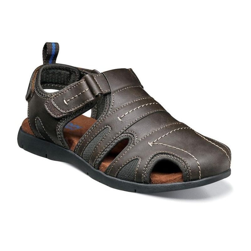 mens closed toe sandals