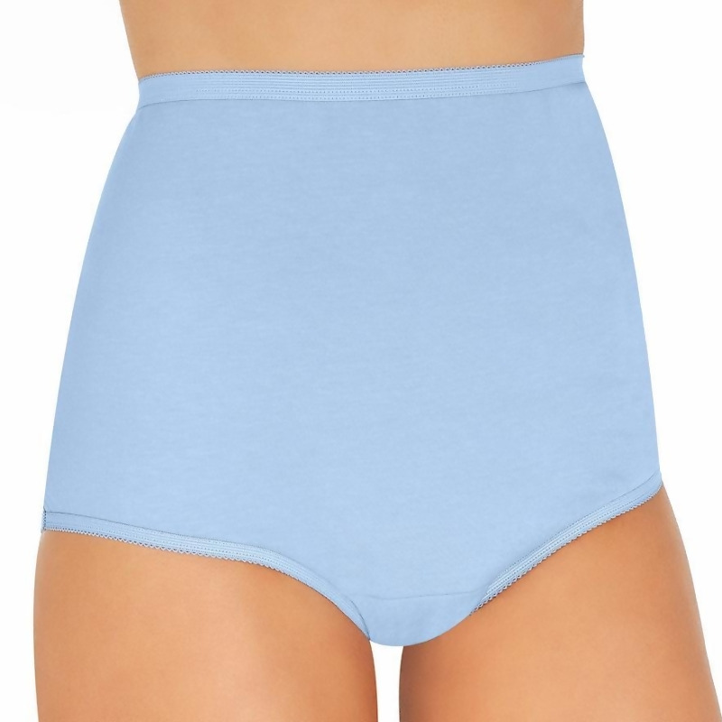 Vanity Fair Perfectly Yours Ravissant Tailored Cotton Brief 15318 Women S Size 9 Blue From Kohl S At Shop Com