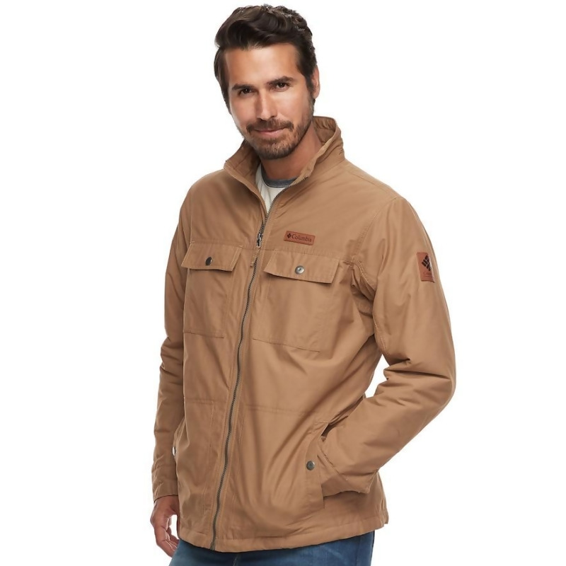 men's columbia wheeler lodge casual jacket
