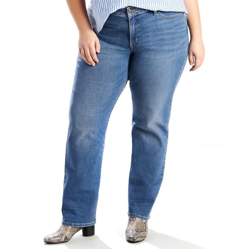 levi's 414 relaxed straight jeans plus