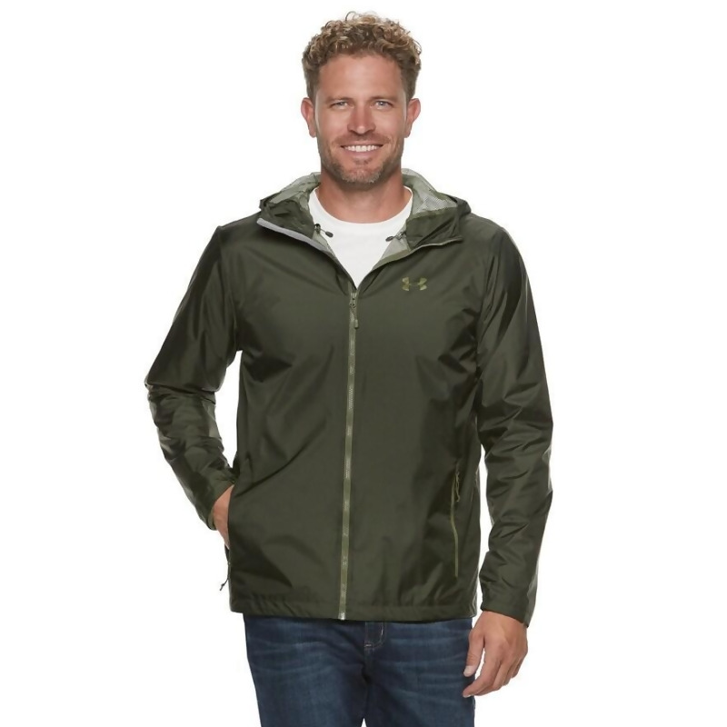 under armour men's forefront rain jacket