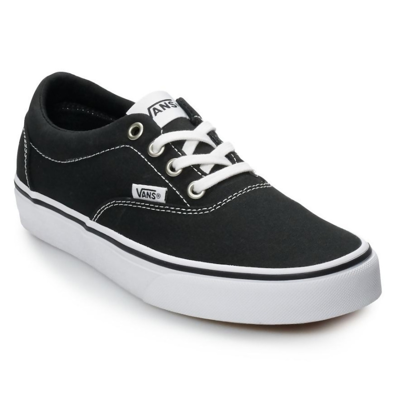 black vans shoes size 6