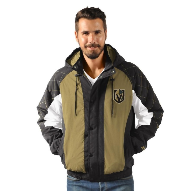 Men S Vegas Golden Knights Heavy Hitter Jacket Size Xxl Black From Kohl S At Shop Com