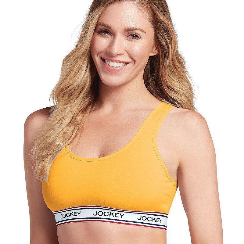 jockey retro stripe bralette