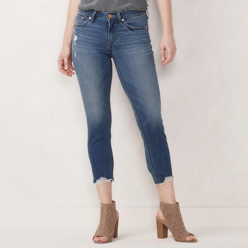 lauren conrad skinny capri jeans