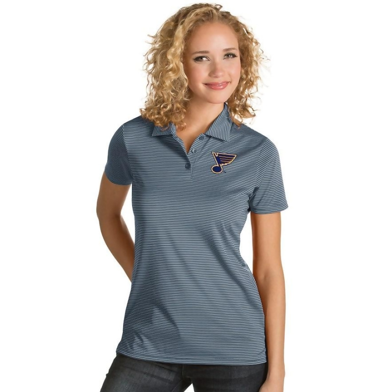 Antigua Women&#39;s St. Louis Blues Quest Polo, Size: XXL, Grey from Kohl&#39;s at SHOP.COM