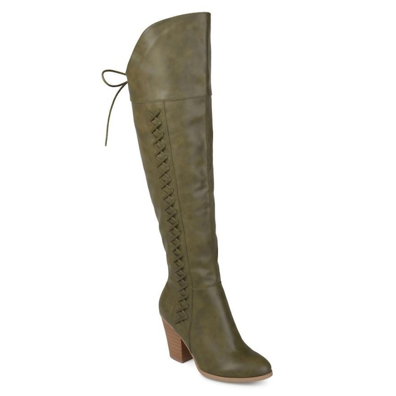 journee collection spritz over the knee boot