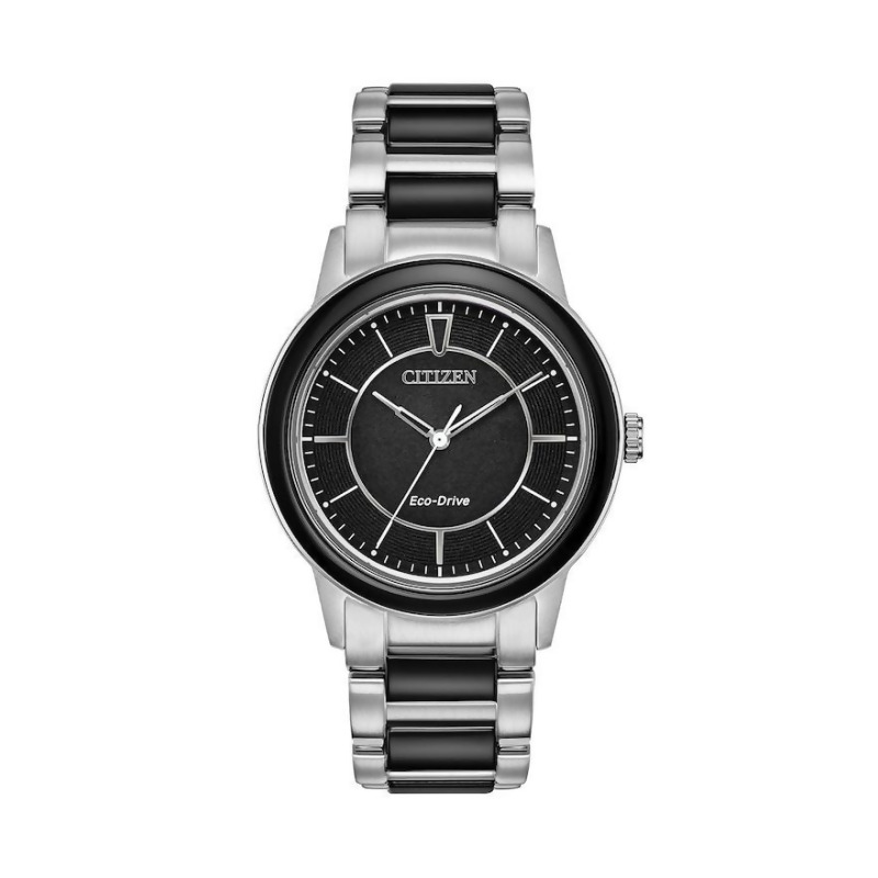 citizen eco drive women's white ceramic