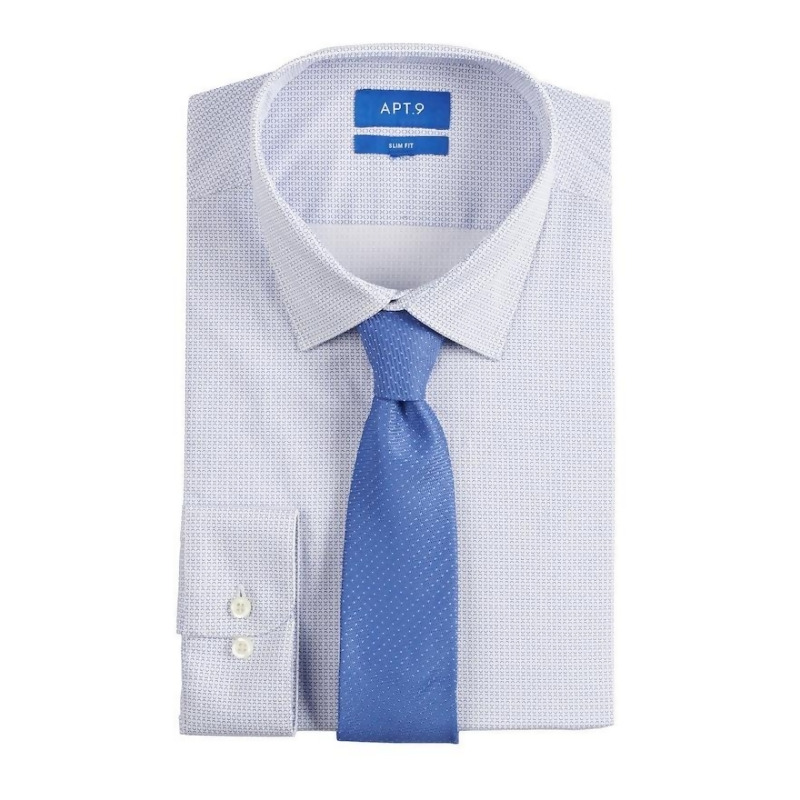 large slim fit dress shirt